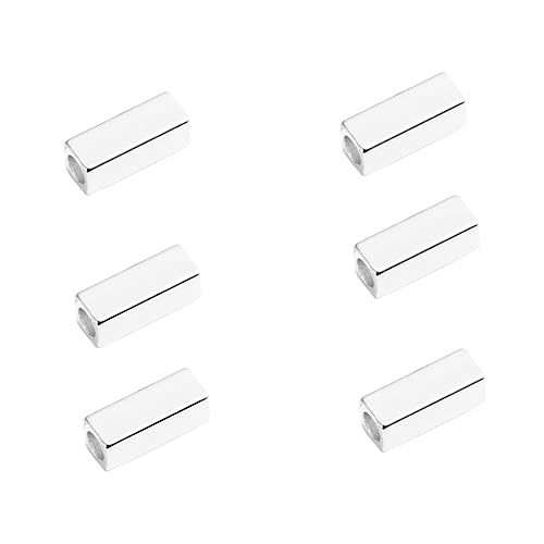 Sewroro 50 Stück Rohrabstandshalter Zur Schmuckherstellung Ohrringschlaufen Zur Schmuckherstellung Quetschröhrchen Bastelperlen Schiebeperlen Charms Halsketten Herstellungsset Sewroro 50 Stück Rohrabstandshalter Zur Schmuckherstellung Ohrringschlaufen Zur Schmuckherstellung Quetschröhrchen Bastelperlen Schiebeperlen Charms Halsketten Herstellungsset von Sewroro