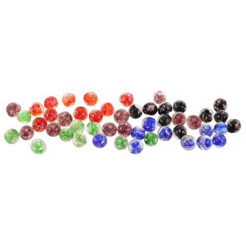 Sewroro 50 Stück Runde Leuchtende Glasperlen für Diy Schmuck Basteln Bunte Lose Spacer Perlen mit Nachtleuchtendem für Armbänder Halsketten und Kreative Handarbeiten Sewroro 50 Stück Runde Leuchtende Glasperlen für Diy Schmuck Basteln Bunte Lose Spacer Perlen mit Nachtleuchtendem für Armbänder Halsketten und Kreative Handarbeiten von Sewroro