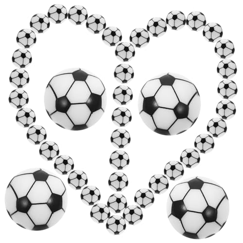 Sewroro 50 Stück Silikon Sports Ball Perlen DIY Schmuck Zubehör Kreative Spacer Perlen für Armbänder Halsketten für Sportfans Handgemachte Bastelperlen Sewroro 50 Stück Silikon Sports Ball Perlen DIY Schmuck Zubehör Kreative Spacer Perlen für Armbänder Halsketten für Sportfans Handgemachte Bastelperlen von Sewroro
