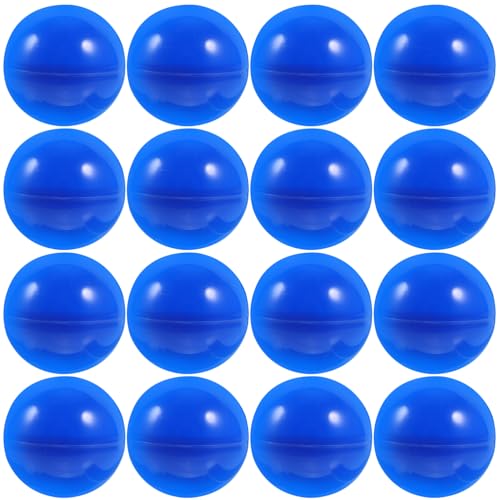 Sewroro 50 Stück Tombola-Kugeln Mini-Bingobälle Leere Runde Kapselkugeln Kleine Kunststoff-Hohlkugeln Für Kaugummiautomaten Kunststoffbehälter Überraschung Partygeschenk (4 Cm) von Sewroro