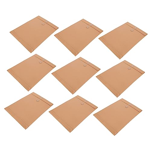 Sewroro 50 Stück Umschlag Tragbarer Dokumentenhalter Papier Organizer Tasche Bastelpapier Papier Dateiordner Dokumententräger Kraftpapier Portfolio Sewroro 50 Stück Umschlag Tragbarer Dokumentenhalter Papier Organizer Tasche Bastelpapier Papier Dateiordner Dokumententräger Kraftpapier Portfolio von Sewroro
