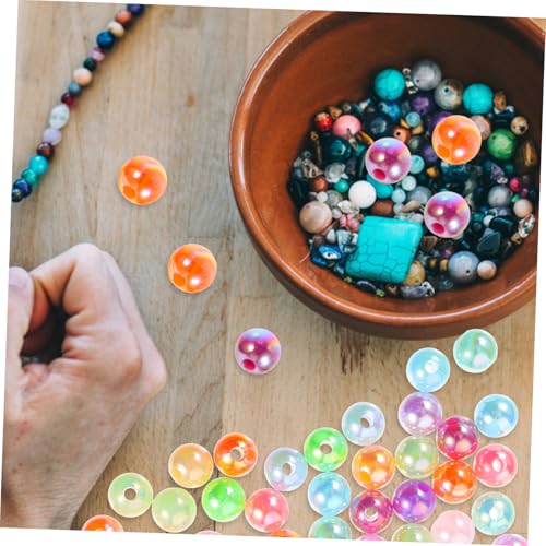 Sewroro 500 Stück Bunte Künstliche Perlen zum Auffädeln DIY Schmuckherstellung mit Runden Spacer Perlen Hautfreundlich Glatt Vielseitig für Halsketten Armbänder Bastelprojekte Sewroro 500 Stück Bunte Künstliche Perlen zum Auffädeln DIY Schmuckherstellung mit Runden Spacer Perlen Hautfreundlich Glatt Vielseitig für Halsketten Armbänder Bastelprojekte von Sewroro