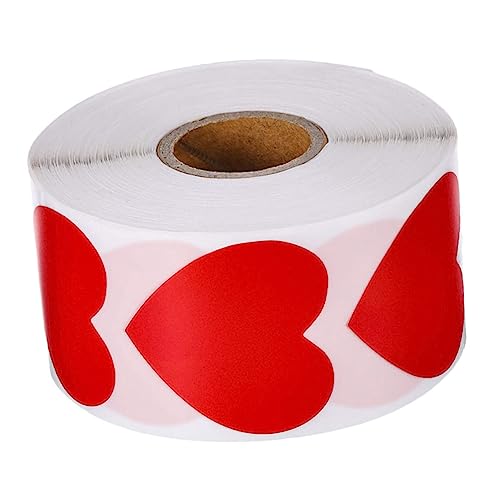 Sewroro 500 Stück Herz Aufkleber Rot Selbstklebend Dekorativ für Valentinstag Umschläge Karten Scrapbook Freunde Geschenkverpackung Sewroro 500 Stück Herz Aufkleber Rot Selbstklebend Dekorativ für Valentinstag Umschläge Karten Scrapbook Freunde Geschenkverpackung von Sewroro