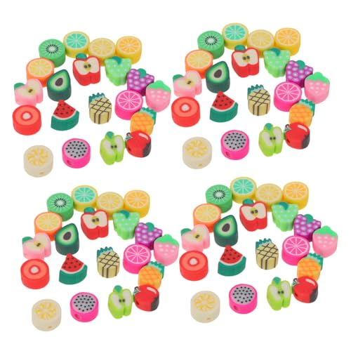 Sewroro 500 Stück Polymer Clay Früchte Perlen Mix Weiche Fruchtscheiben Spacer Perlen für DIY Armband Schlüsselanhänger Halskette Schmuckherstellung Bunte Leichte Bastelperlen Sewroro 500 Stück Polymer Clay Früchte Perlen Mix Weiche Fruchtscheiben Spacer Perlen für DIY Armband Schlüsselanhänger Halskette Schmuckherstellung Bunte Leichte Bastelperlen von Sewroro