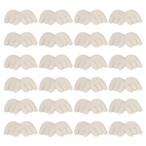 Sewroro 50Stücke Engel Flügel Patches für DIY Zubehör für Stoffsocken Hochwertige Applikationen für Kleidung Kreative Nähprojekte für Bastelarbeiten und Sewroro 50Stücke Engel Flügel Patches für DIY Zubehör für Stoffsocken Hochwertige Applikationen für Kleidung Kreative Nähprojekte für Bastelarbeiten und von Sewroro