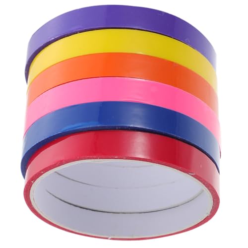 Sewroro 6 Rollen Farbiges Klebeband mit Klebrigen Bällen DIY Bastelband zum Stressabbau Originelles Sensorisches für Zuhause und Büro Sewroro 6 Rollen Farbiges Klebeband mit Klebrigen Bällen DIY Bastelband zum Stressabbau Originelles Sensorisches für Zuhause und Büro von Sewroro