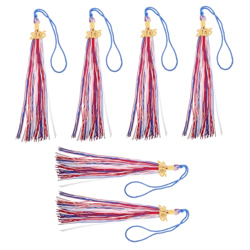 Sewroro 6 Stück Teiliges Abschlussquasten für Robuste Dekoration für Graduierungsfeiern Vielseitige Accessoires für Schulabschlüsse Partys und Zeremonien Einfach zu Befestigen und Sewroro 6 Stück Teiliges Abschlussquasten für Robuste Dekoration für Graduierungsfeiern Vielseitige Accessoires für Schulabschlüsse Partys und Zeremonien Einfach zu Befestigen und von Sewroro