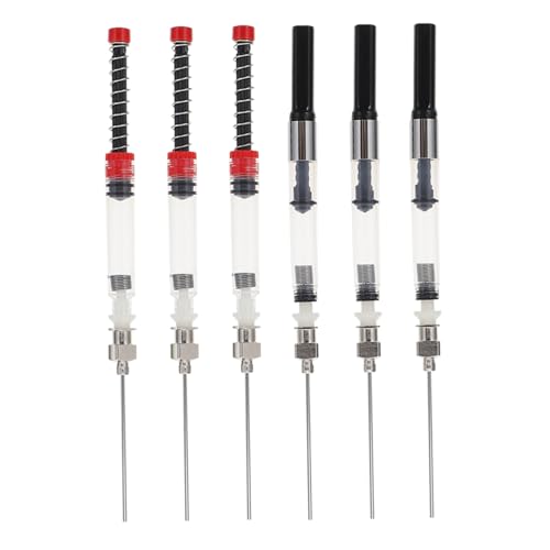 Sewroro 6 Stück Teiliges Füllfederhalter Tintenabsorber Wiederverwendbar Leicht Handlich Robust Für Bohrungen Japanische Schulbedarf Ink Pen Absorber Werkzeug von Sewroro