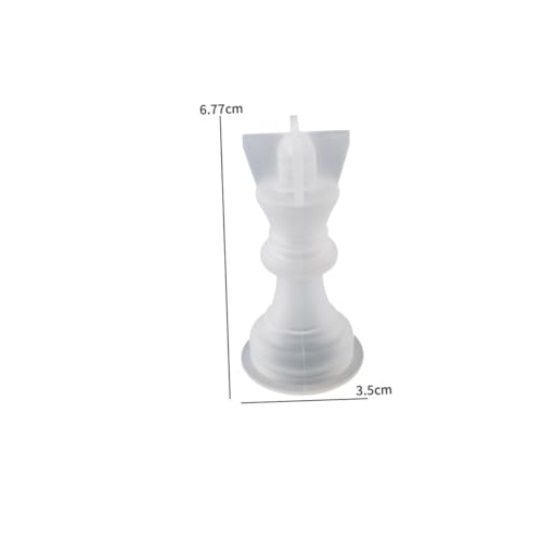 Sewroro 6 Stück Teiliges Silikonform für DIY Schachfiguren Gießform Internationales Schachspiel Bastelset Wiederverwendbar Waschbar Kreativ für Schachbrett Dekoration Sewroro 6 Stück Teiliges Silikonform für DIY Schachfiguren Gießform Internationales Schachspiel Bastelset Wiederverwendbar Waschbar Kreativ für Schachbrett Dekoration von Sewroro