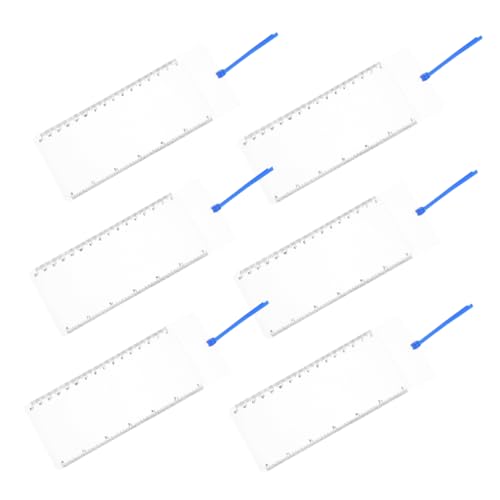 Sewroro 6 Stück Tragbare Vergrößerungslupe mit Integriertem Lineal für Lesen Reisen Schmuckbewertung und Outdoor Aktivitäten Sewroro 6 Stück Tragbare Vergrößerungslupe mit Integriertem Lineal für Lesen Reisen Schmuckbewertung und Outdoor Aktivitäten von Sewroro