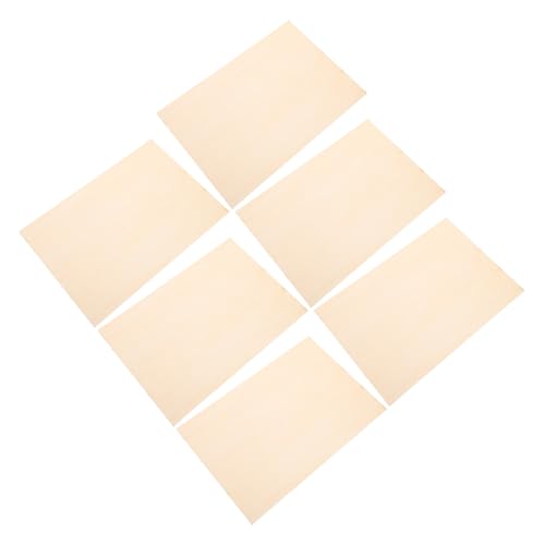 Sewroro 6 Stück Unbehandelte Holzplatten für Diy Projekte zum Malen Gravieren und Schneiden Langlebig und Kreativitätsfördernd Sewroro 6 Stück Unbehandelte Holzplatten für Diy Projekte zum Malen Gravieren und Schneiden Langlebig und Kreativitätsfördernd von Sewroro