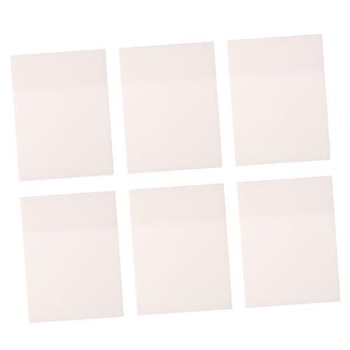 Sewroro 6 Stück Wasserfeste Selbstklebende Klare Notizblöcke pro Block Memo Pads für Planer Notizen und Erinnerungen im Büro und Zuhause Sewroro 6 Stück Wasserfeste Selbstklebende Klare Notizblöcke pro Block Memo Pads für Planer Notizen und Erinnerungen im Büro und Zuhause von Sewroro