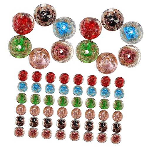 Sewroro 60 Stück Glasperlen Runde Leuchtperlen DIY Schmuckherstellung Armbänder Halsketten Bastelperlen Facettierte Glasperlen Farben Rosa Lila Schwarz Blau Rot Grün Sewroro 60 Stück Glasperlen Runde Leuchtperlen DIY Schmuckherstellung Armbänder Halsketten Bastelperlen Facettierte Glasperlen Farben Rosa Lila Schwarz Blau Rot Grün von Sewroro