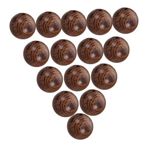 Sewroro 60 Stück Retro Holzperlen für Diy Schmuck Vintage Holzperlen für Armbänder und Ohrringe Handgemachte Bastelmaterialien für Designs Sewroro 60 Stück Retro Holzperlen für Diy Schmuck Vintage Holzperlen für Armbänder und Ohrringe Handgemachte Bastelmaterialien für Designs von Sewroro