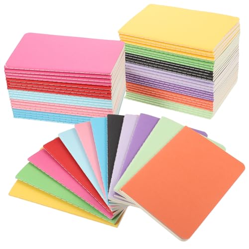 Sewroro 60 Stück Teiliges Miniatur Notizbuch mit Buntem Umschlag Blanko Pocket Memo Pad Leichtes Tragbares Skizzenbuch für Schule Büro zum Planen Notieren und Zeichnen Sewroro 60 Stück Teiliges Miniatur Notizbuch mit Buntem Umschlag Blanko Pocket Memo Pad Leichtes Tragbares Skizzenbuch für Schule Büro zum Planen Notieren und Zeichnen von Sewroro