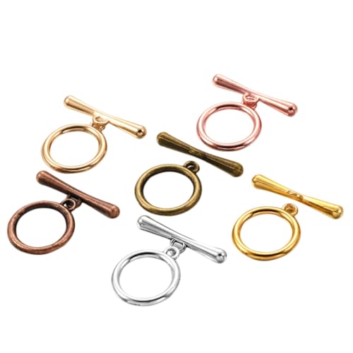 Sewroro 60 Stück Teiliges Ot Verschluss Set aus Langlebiger Legierung Bunte DIY Schmuckverbinder für Halsketten und Armbänder Leicht Kompakt Einfach zu Wechseln für Schmuckherstellung Sewroro 60 Stück Teiliges Ot Verschluss Set aus Langlebiger Legierung Bunte DIY Schmuckverbinder für Halsketten und Armbänder Leicht Kompakt Einfach zu Wechseln für Schmuckherstellung von Sewroro