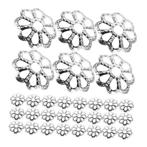 Sewroro 600 Stück Blumenperlenkappen Diy Blütenförmige Spacer für Schmuckherstellung für Armbänder und Ohrringe Fade Resistant und Leicht Sewroro 600 Stück Blumenperlenkappen Diy Blütenförmige Spacer für Schmuckherstellung für Armbänder und Ohrringe Fade Resistant und Leicht von Sewroro