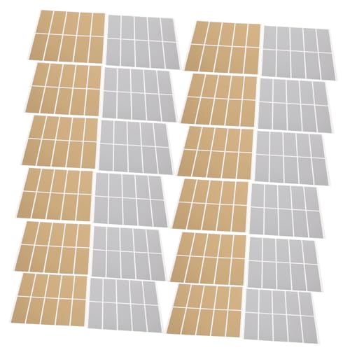Sewroro 600 Stück Scratch Off Sticker Rechteckig Gold und Silber Metallic Selbstklebend für Belohnungsprogramme Geheime Botschaften Partyspiele Geschützte Textfreigabe Interaktive Sewroro 600 Stück Scratch Off Sticker Rechteckig Gold und Silber Metallic Selbstklebend für Belohnungsprogramme Geheime Botschaften Partyspiele Geschützte Textfreigabe Interaktive von Sewroro