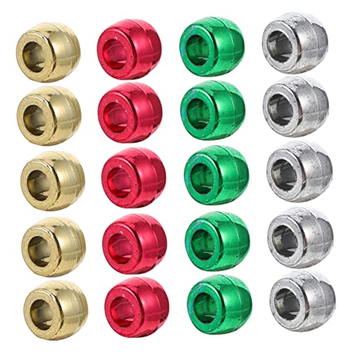Sewroro 600 Stück Weihnachtsperlen Bunte Kunststoffperlen für Diy Schmuck Armbänder und für Bastelprojekte und Dekorationen von Sewroro