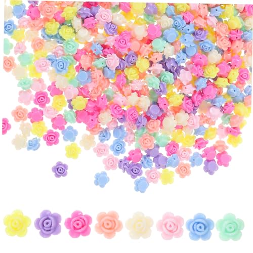 Sewroro 660 Stück DIY Schmuckperlen Rosa Blumenperlen Acryl für Armbänder und für Kreative Schmuckherstellung Packung Vielseitig Einsetzbar Sewroro 660 Stück DIY Schmuckperlen Rosa Blumenperlen Acryl für Armbänder und für Kreative Schmuckherstellung Packung Vielseitig Einsetzbar von Sewroro