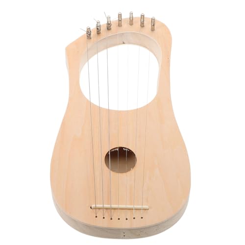 Sewroro 7 Saiten DIY Holz Harfe Bausatz Saiten Unlackiertes Bassholz Instrument mit Stimmschlüssel für Anfänger Zuhause Schule Bühne Künstlerische Dekoration und Basteln Sewroro 7 Saiten DIY Holz Harfe Bausatz Saiten Unlackiertes Bassholz Instrument mit Stimmschlüssel für Anfänger Zuhause Schule Bühne Künstlerische Dekoration und Basteln von Sewroro