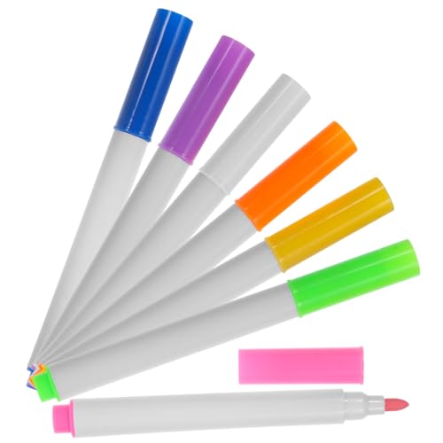 Sewroro 7 Stück Teiliges Abwischbare Whiteboard Marker in Leuchtenden Farben Flüssige Kreidemarker Magnetisch Haftend für Klassenzimmer Büro und Zuhause Sanfte Langlebig und Sewroro 7 Stück Teiliges Abwischbare Whiteboard Marker in Leuchtenden Farben Flüssige Kreidemarker Magnetisch Haftend für Klassenzimmer Büro und Zuhause Sanfte Langlebig und von Sewroro