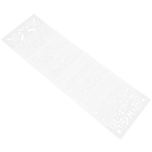 Sewroro 7 Stück Teiliges Mandala Schablonen Set Vielseitige DIY Malvorlagen für Wandgestaltung Acrylmalerei Airbrush Kleine Ornamente Wiederverwendbar Praktisches Zubehör für Kreative von Sewroro
