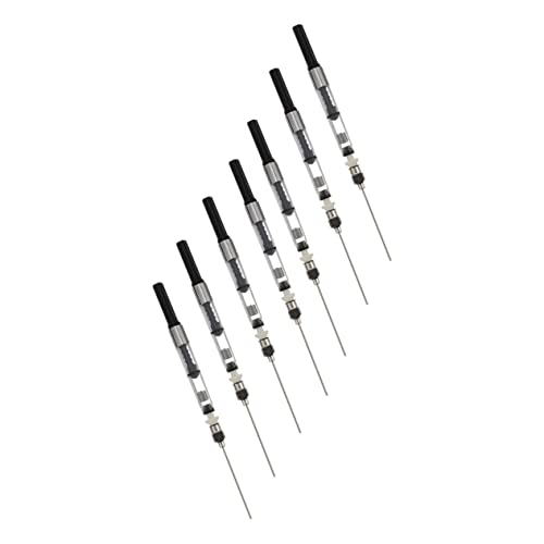 Sewroro 7 Stück Tintenabsorber Schreibschriftstift Reinigungsset Für Füllfederhalter Textmarker Konverter Wieder Auffüllbar Füller Wasserfeste Füllfederhaltertinte Rostfreier Stahl Black Sewroro 7 Stück Tintenabsorber Schreibschriftstift Reinigungsset Für Füllfederhalter Textmarker Konverter Wieder Auffüllbar Füller Wasserfeste Füllfederhaltertinte Rostfreier Stahl Black von Sewroro