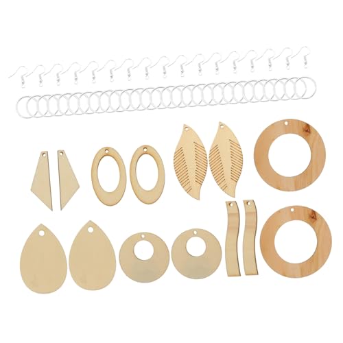 Sewroro 70 Stück Teiliges Holz Ohrring Anhänger Naturbelassene DIY Ohrschmuck Bastelmaterialien Hautfreundliche Holzrohlinge für Ohrringe Halsketten Armbänder Kreative Schmuckherstellung Sewroro 70 Stück Teiliges Holz Ohrring Anhänger Naturbelassene DIY Ohrschmuck Bastelmaterialien Hautfreundliche Holzrohlinge für Ohrringe Halsketten Armbänder Kreative Schmuckherstellung von Sewroro