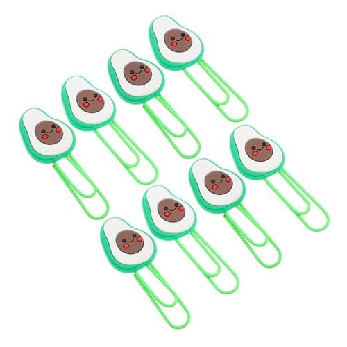 Sewroro 8 Stück Teiliges Avocado Büroklammern Kleine Niedliche Papierclips Memo und Dokumentenhalter für Schule Büro und Zuhause Vielseitig Verwendbar und Dekorativ Sewroro 8 Stück Teiliges Avocado Büroklammern Kleine Niedliche Papierclips Memo und Dokumentenhalter für Schule Büro und Zuhause Vielseitig Verwendbar und Dekorativ von Sewroro