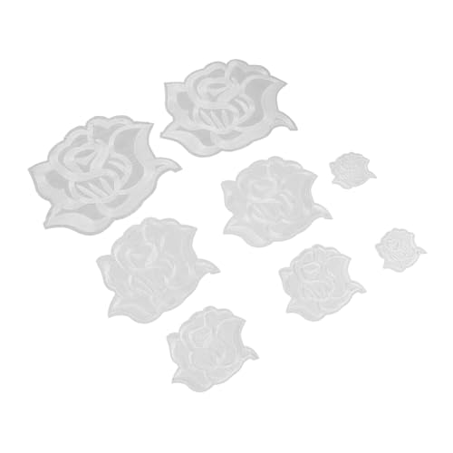 Sewroro 8 Stück Teiliges Bügelflicken mit Rosenmotiv Strapazierfähige Aufnäher für Kleidung Hüte und Taschen Langlebige Applikationen aus Kunstleder Einfache DIY Reparatur und Dekoration Sewroro 8 Stück Teiliges Bügelflicken mit Rosenmotiv Strapazierfähige Aufnäher für Kleidung Hüte und Taschen Langlebige Applikationen aus Kunstleder Einfache DIY Reparatur und Dekoration von Sewroro