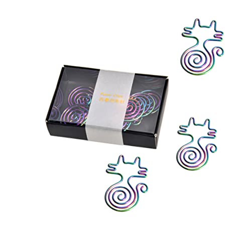 Sewroro 8 Stück Teiliges Bunte Katzenform Büroklammern aus Metall Kreative Lesezeichen und Notizklammern Praktische Papierclips für Büro Schule und Zuhause Langlebig und Dekorativ Sewroro 8 Stück Teiliges Bunte Katzenform Büroklammern aus Metall Kreative Lesezeichen und Notizklammern Praktische Papierclips für Büro Schule und Zuhause Langlebig und Dekorativ von Sewroro