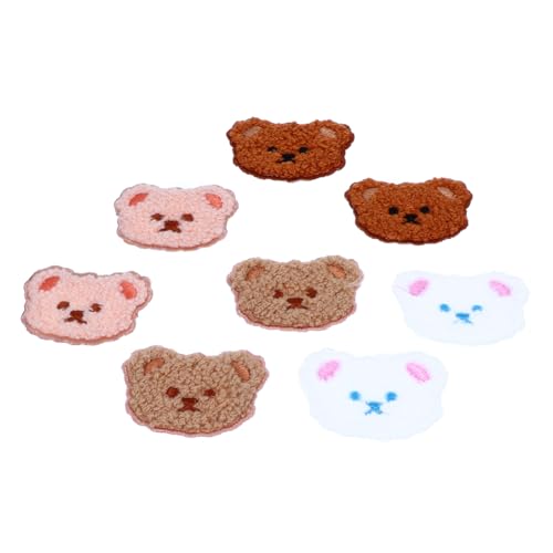 Sewroro 8 Stück Teiliges Cartoon Bären Aufnäher zum Aufnähen Bestickte Patches für Kleidung Hüte Schuhe Langlebige DIY Applikationen Vielseitig für Jacken Taschen und Jeans Sewroro 8 Stück Teiliges Cartoon Bären Aufnäher zum Aufnähen Bestickte Patches für Kleidung Hüte Schuhe Langlebige DIY Applikationen Vielseitig für Jacken Taschen und Jeans von Sewroro