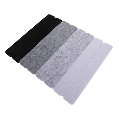 Sewroro 8 Stück Teiliges Filz Memo Board für Wandmontage Notizblöcke und Pinnadeln für Notizen und Ankündigungen für Büro und Wohnraumdekoration von Sewroro