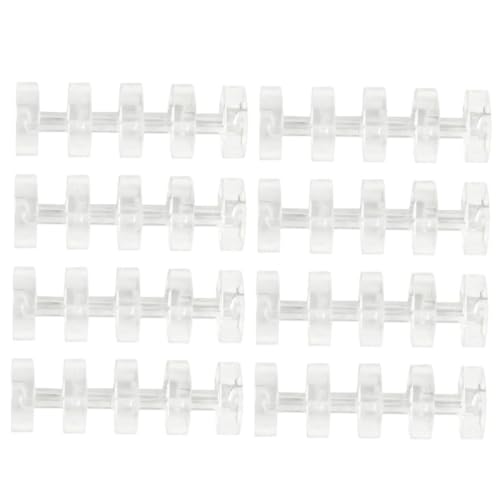 Sewroro 8 Stück Teiliges Fünf loch Geteilte Ringbinder Transparent Segmented Binder Kreative Loseblatt organizer für Scrapbook DIY Notizbuch Büro Schule Sewroro 8 Stück Teiliges Fünf loch Geteilte Ringbinder Transparent Segmented Binder Kreative Loseblatt organizer für Scrapbook DIY Notizbuch Büro Schule von Sewroro