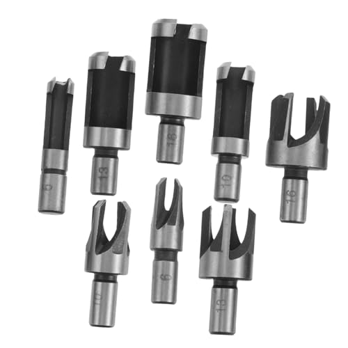 Sewroro 8 Stück Teiliges Holzstecker Bohrer Set mit Runden Griffen Hochwertige Holzbohrer für Elektrobohrer für Heimwerker Tischlerarbeiten und Diy Projekte Verschiedene für Vielseitige Sewroro 8 Stück Teiliges Holzstecker Bohrer Set mit Runden Griffen Hochwertige Holzbohrer für Elektrobohrer für Heimwerker Tischlerarbeiten und Diy Projekte Verschiedene für Vielseitige von Sewroro