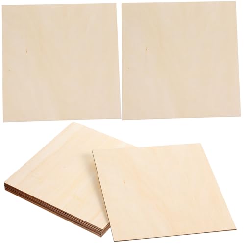 Sewroro 8 Stück Teiliges Unbehandelte Holzplatten Glatte Oberfläche Vielseitige Holzscheiben für DIY Bastelprojekte Kreative Holzverzierungen für Kinderhandwerk und Wohnraumdekoration Sewroro 8 Stück Teiliges Unbehandelte Holzplatten Glatte Oberfläche Vielseitige Holzscheiben für DIY Bastelprojekte Kreative Holzverzierungen für Kinderhandwerk und Wohnraumdekoration von Sewroro