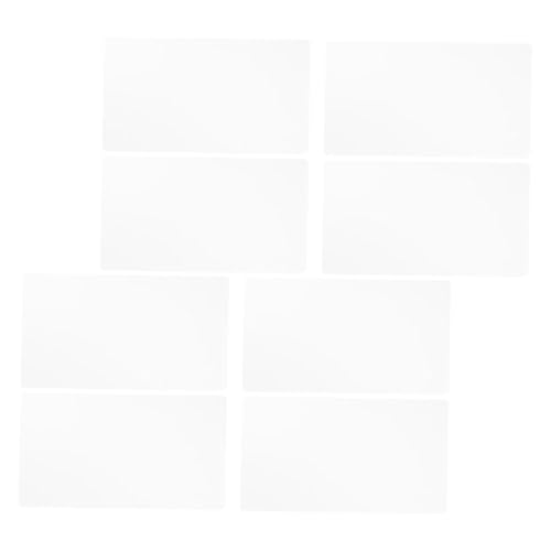 Sewroro 8 Stück Transparente PVC Zeichentafel für Tragbare Schablonenblätter zum Nachzeichnen und Malen mit Stiften Sewroro 8 Stück Transparente PVC Zeichentafel für Tragbare Schablonenblätter zum Nachzeichnen und Malen mit Stiften von Sewroro