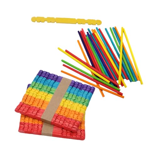 Sewroro 80 Stück Bunte Eisstiele aus Holz DIY Bastelstäbchen für Glatte Oberfläche Sichere Handhabung Vielseitig für Eis Basteln Wachs und Partydekorationen Geeignet Sewroro 80 Stück Bunte Eisstiele aus Holz DIY Bastelstäbchen für Glatte Oberfläche Sichere Handhabung Vielseitig für Eis Basteln Wachs und Partydekorationen Geeignet von Sewroro