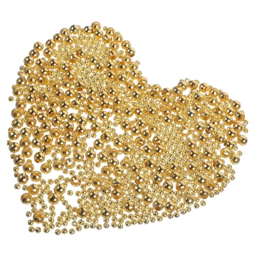 Sewroro 800 Stück Metallperlen für DIY Schmuckherstellung Kleine Spacer Perlen Gold für Armbänder und Kreative Bastelprojekte Sewroro 800 Stück Metallperlen für DIY Schmuckherstellung Kleine Spacer Perlen Gold für Armbänder und Kreative Bastelprojekte von Sewroro