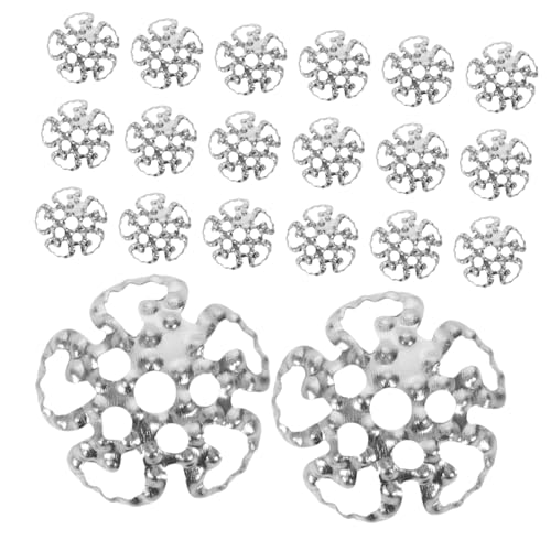 Sewroro 800 Stück Vintage Blüten Perlenkappen aus Robustem Metall Dekorative Spacer Caps für Schmuckherstellung für DIY Armbänder Ohrringe Halsketten Vielseitige Schmuckzubehör Sewroro 800 Stück Vintage Blüten Perlenkappen aus Robustem Metall Dekorative Spacer Caps für Schmuckherstellung für DIY Armbänder Ohrringe Halsketten Vielseitige Schmuckzubehör von Sewroro