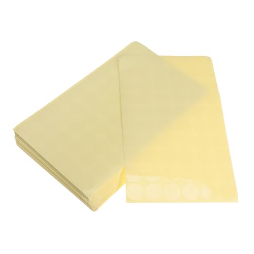 Sewroro 84 Blatt Transparente Runde Selbstklebende Pvc-aufkleber Klare Siegel für Umschläge Lebensmittelbeutel und Kleine Verpackungen Vielseitig Einsetzbar Einfache Anwendung von Sewroro