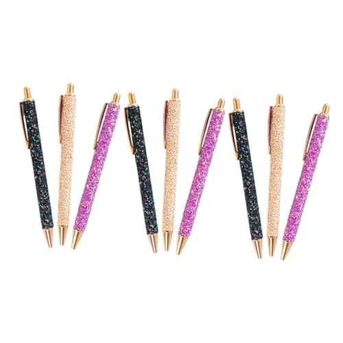 Sewroro 9 Bunte Pailletten Kugelschreiber Schulanfangsstifte Interessante Schulstifte Pailletten Schreibstifte Glitzerstifte Für Frauen Kugelschreiber Für Dekorative Stifte Aus Sewroro 9 Bunte Pailletten Kugelschreiber Schulanfangsstifte Interessante Schulstifte Pailletten Schreibstifte Glitzerstifte Für Frauen Kugelschreiber Für Dekorative Stifte Aus von Sewroro