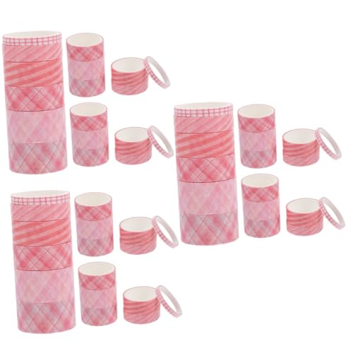 Sewroro 9 Sätze Washi Tape Set Dekorative Klebebänder im Einfachen Stil für Scrapbooking und Tagebuchgestaltung für Bastelprojekte Vielseitig Einsetzbar für und Dekoration von Sewroro