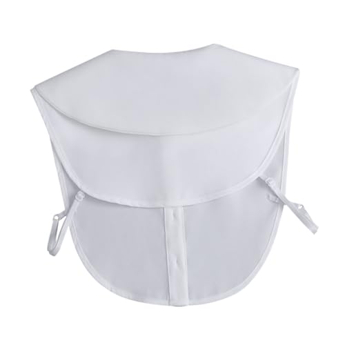 Sewroro Abnehmbarer Runder Kragen für Hochzeitsoutfits Vielseitiges und Atmungsaktives Accessoire für Damen Sewroro Abnehmbarer Runder Kragen für Hochzeitsoutfits Vielseitiges und Atmungsaktives Accessoire für Damen von Sewroro