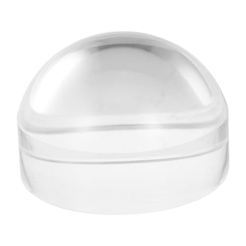 Sewroro Acryl Lupenkugel mit Papierbeschwerer Funktion Hochauflösende Leselupe für Bücher und Karten Kompakte Desktop Vergrößerungshilfe Vielseitig und Tragbar für Zuhause und Büro von Sewroro