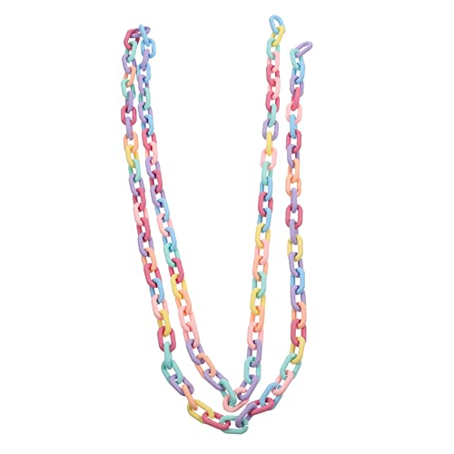 Sewroro Acrylkette für Diy Schmuckherstellung Abnehmbare Tragriemen Vielseitige Accessoires für Kleidung und Taschen Langlebig und Leicht für Kreative Projekte Sewroro Acrylkette für Diy Schmuckherstellung Abnehmbare Tragriemen Vielseitige Accessoires für Kleidung und Taschen Langlebig und Leicht für Kreative Projekte von Sewroro