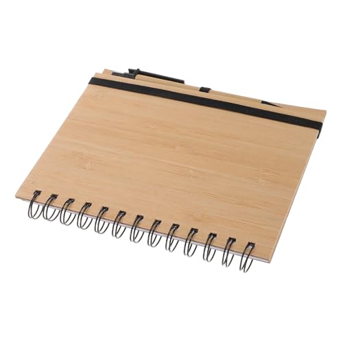 Sewroro Bambus Notizbuch mit Spiralbindung Leichtes Kompaktes Notizbuch für Schule und Büro Kreatives Design für Notizen Journaling und Aufgabenverwaltung Sewroro Bambus Notizbuch mit Spiralbindung Leichtes Kompaktes Notizbuch für Schule und Büro Kreatives Design für Notizen Journaling und Aufgabenverwaltung von Sewroro