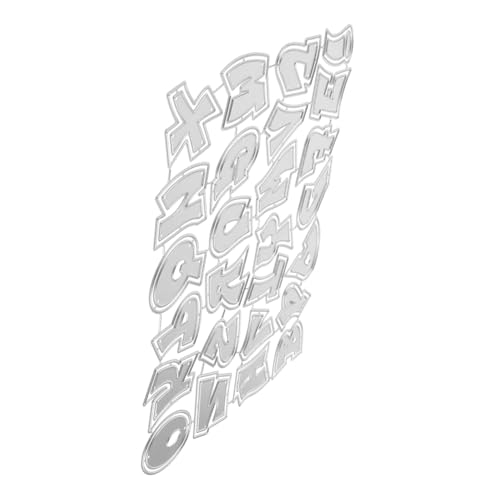 Sewroro Bastelstanzformen Wörter Buchstabenstempel Für Ton Metall Stanzformen Stanzformen Für Kartengestaltung DIY Scrapbooking Metall Für Papierbasteln von Sewroro