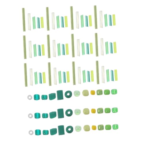 Sewroro Beutel Grüne Glasperlen für Schmuckherstellung Gemischte Röhrenperlen für DIY Armband Stickerei Halskette und Basteln Feine Perlen für Bastelbedarf und Schmuckzubehör Sewroro Beutel Grüne Glasperlen für Schmuckherstellung Gemischte Röhrenperlen für DIY Armband Stickerei Halskette und Basteln Feine Perlen für Bastelbedarf und Schmuckzubehör von Sewroro